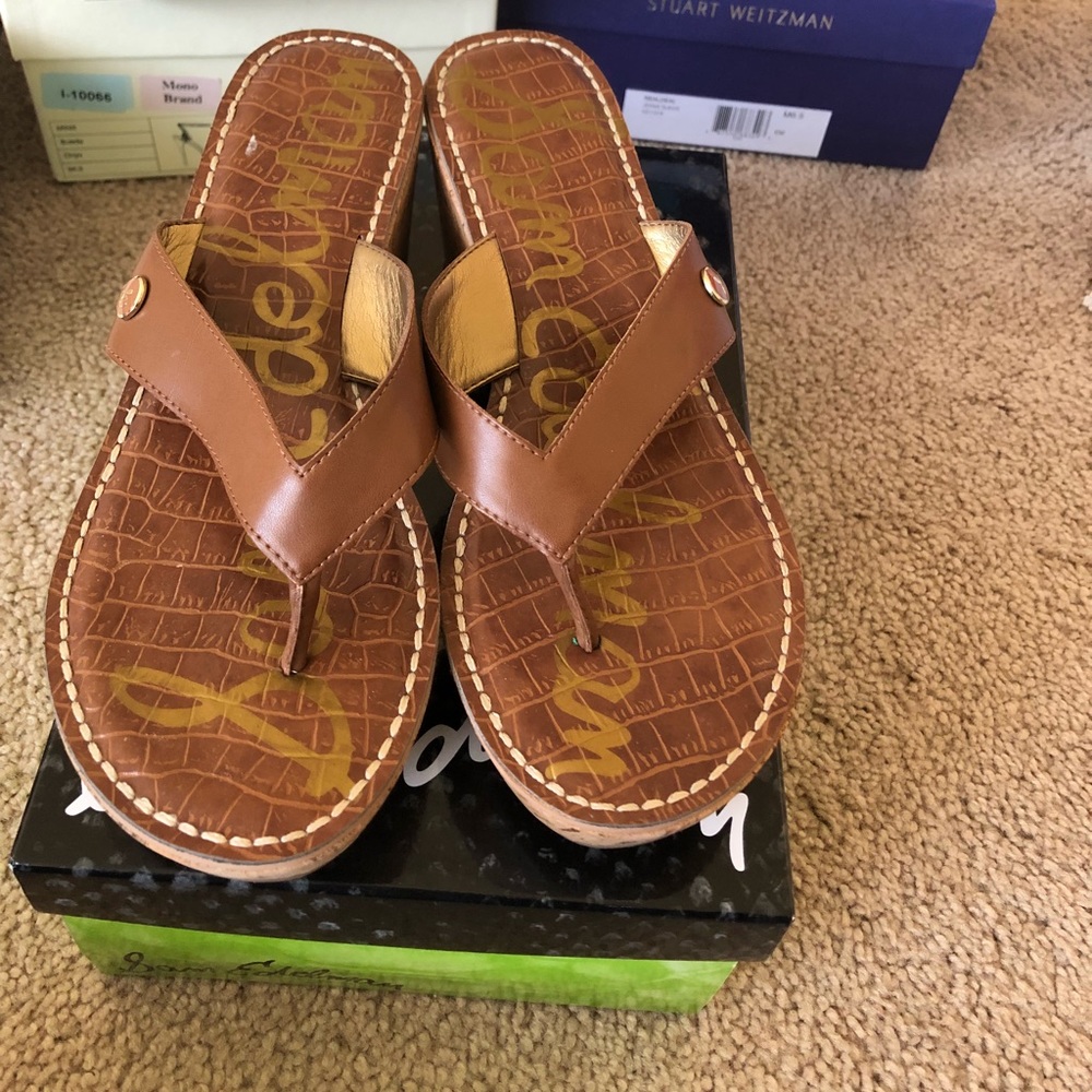 Sam Edelman wedge sandals